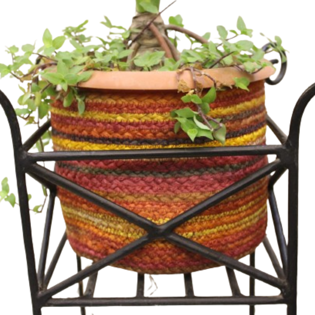 Jute Plant Basket I Export Only